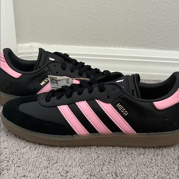 Adidas Samba Messi Pink Black Gum Men’s 9Limited Edition Soccer ShoesNew